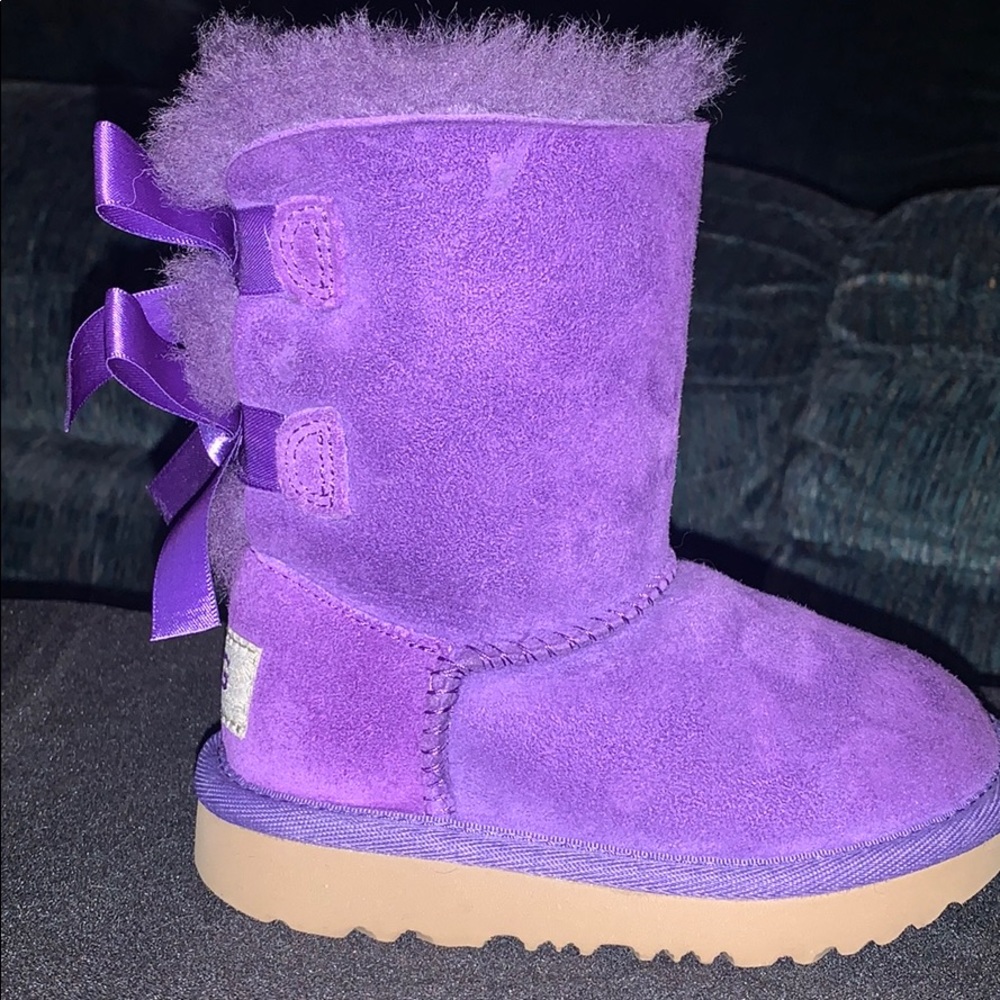 Purple toddler UGGS - Picture 4 of 5